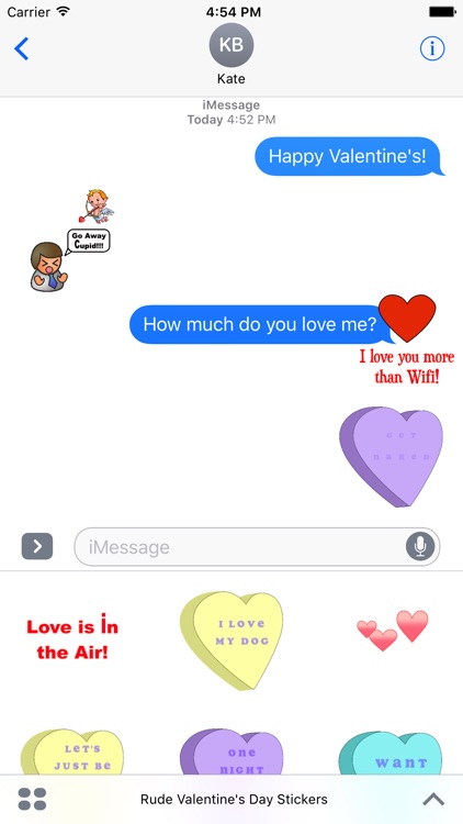 Rude Valentine's Day Stickers