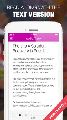 Captura de Pantalla 5 SA,SLAA Sex, Porn Addiction Anonymous Speakers iphone