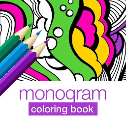 Monogram Interactive Touch Coloring Book
