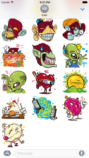 Funky Monkey Stickers(圖2)-速報App