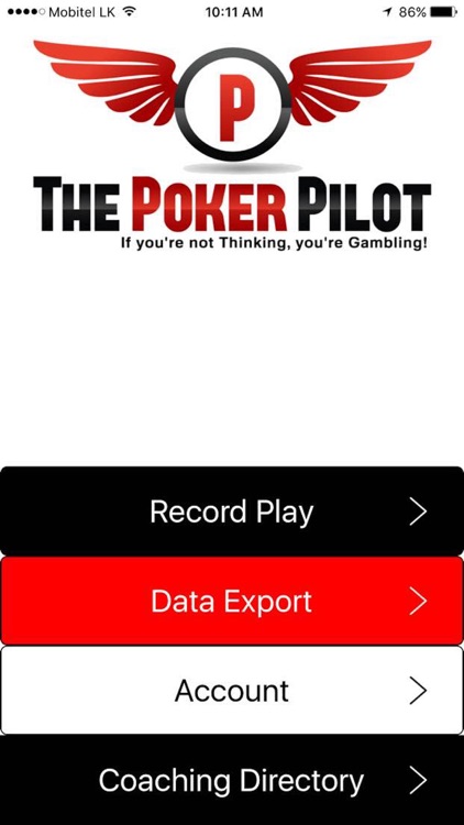 The Poker Pilot App