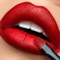 Enjoy Coloring Lips with your favorite lipstick color and your favorite lipstick makeover