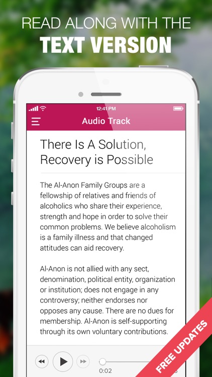 ALANON Audio Companion for Al-Anon Family Services screenshot-4