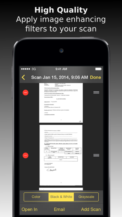 ScanBee - Scanner & copier to digitize your paperwork Screenshot 4