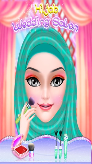 Hijab Wedding Makeover - Hijab Fashion Style Salon(圖2)-速報App