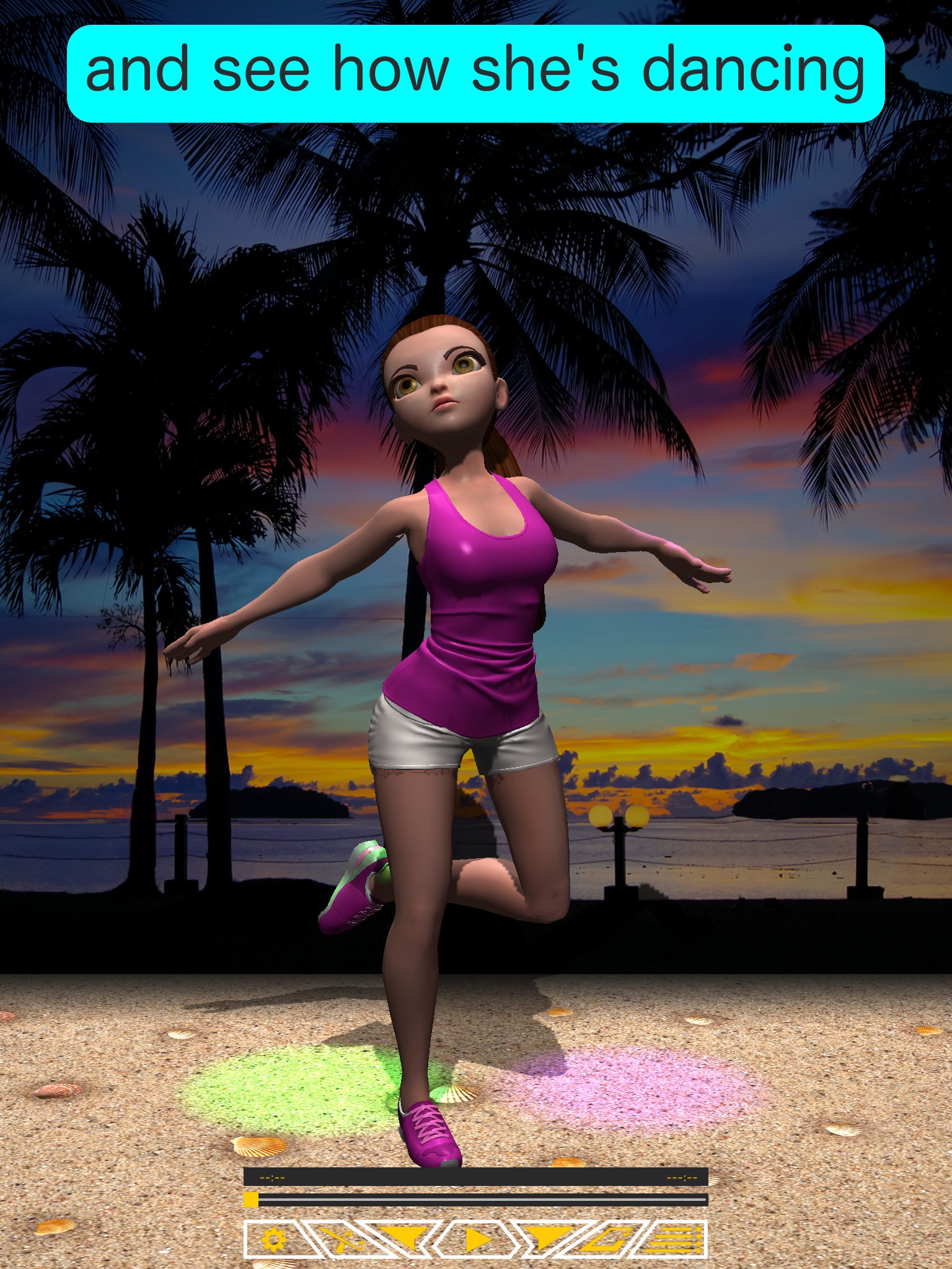 DanceDancePlayer screenshot 2