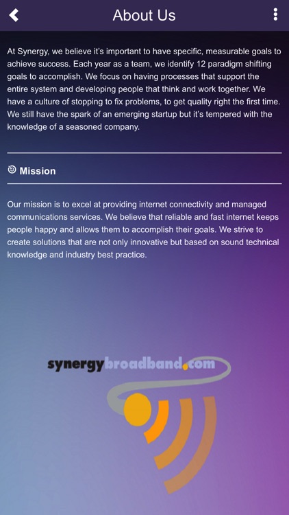 Synergy Support App