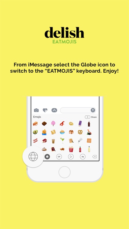 Delish Eatmoji Keyboard