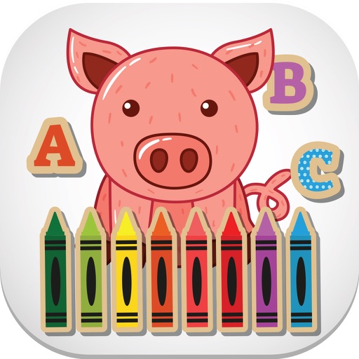 Abc Kids Toddler Coloring Book Pages For Boy Girl By Arlak Phinitaksorn