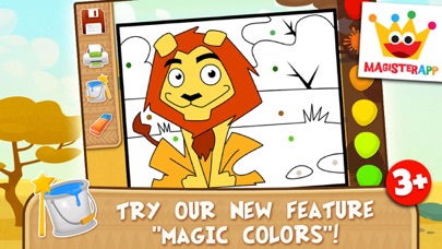 Africa - Matching, Stickers, Colors & Music for Kids Screenshot 1
