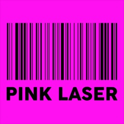 Pink Laser Barcode Scanner