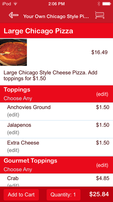 How to cancel & delete Chicagos Pizza from iphone & ipad 3