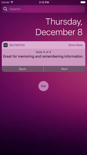 SelfNotes Widget(圖3)-速報App