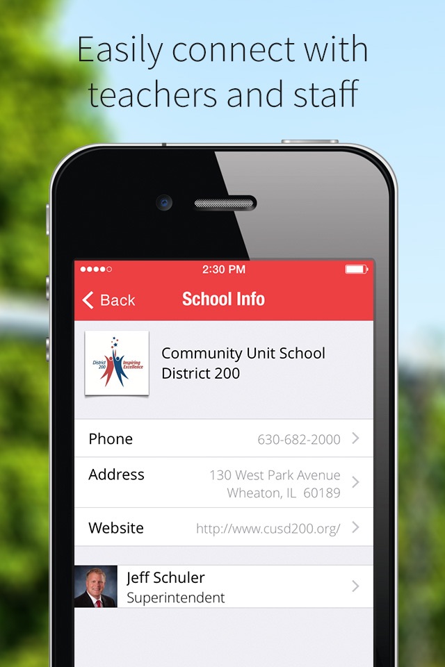 Community School District 200 screenshot 2
