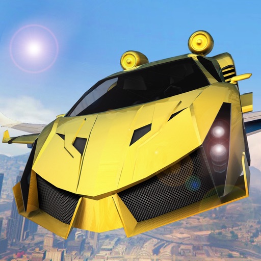 Sports Car Flying Simulator iOS App