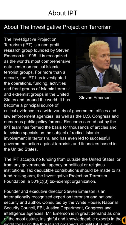 The Investigative Project on Terrorism