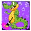 20 Crocodile - Mania Coloring book for Kids