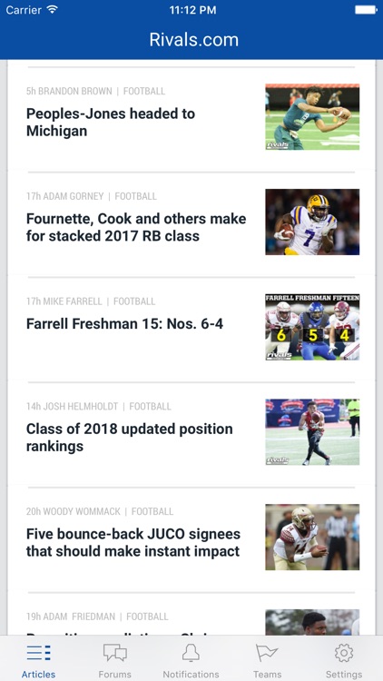 Rivals.com - No. 1 college sports recruiting news