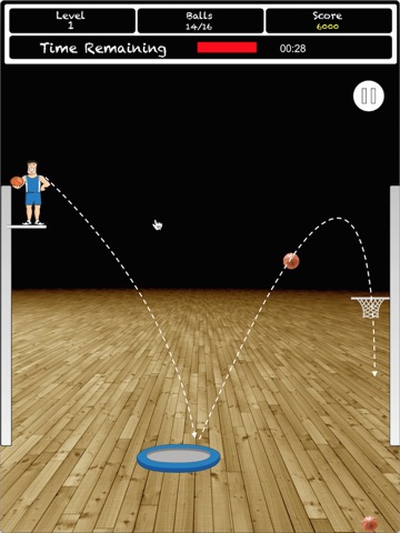 TrampoBasketBall screenshot 3