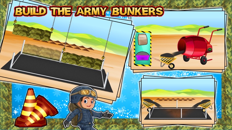 Army Bunker Border Builder - Construction Games screenshot-3