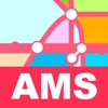 Amsterdam Transport Map - Metro and Route Planner