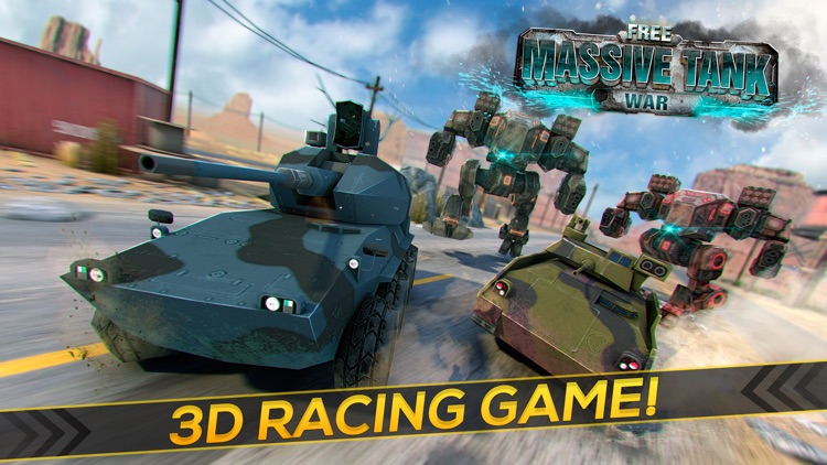 Massive Tank War | Robot World Domination Game