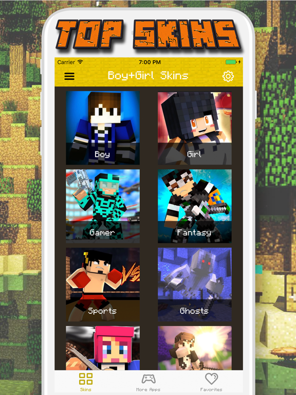 Boy & Girl Skins for Minecraft PE - Pocket Editionのおすすめ画像1