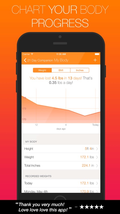 21 Day Companion - fix the way you track