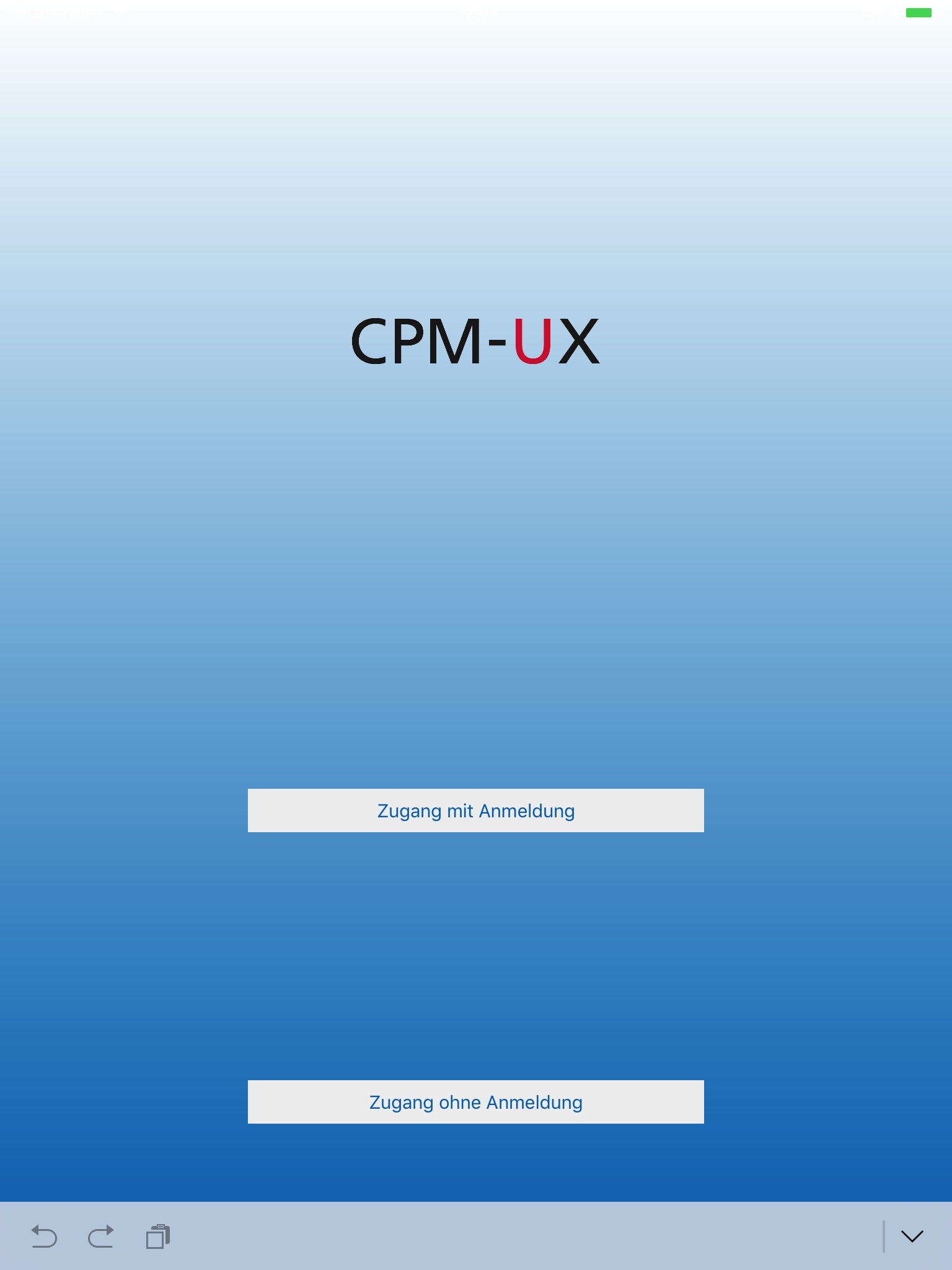 CPM-App screenshot 2