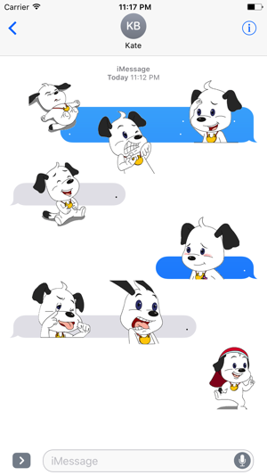 Little Lovely Dog: Fun Stamps(圖3)-速報App