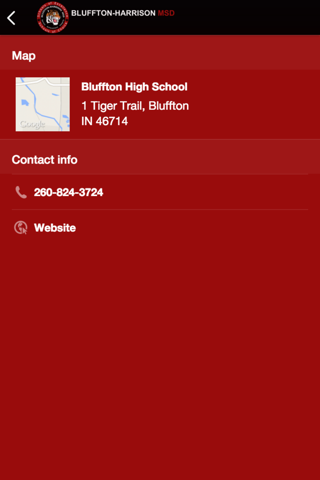 Bluffton-Harrison MSD screenshot 2