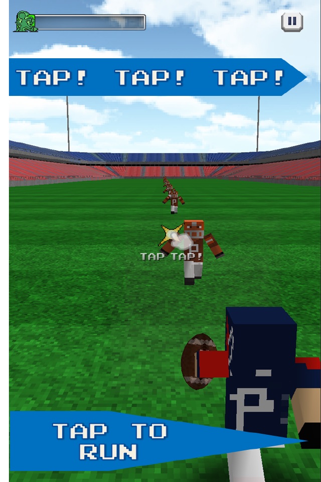 Pixel Football 3D screenshot 2