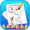 Sea Animals Coloring Book Games for Kids