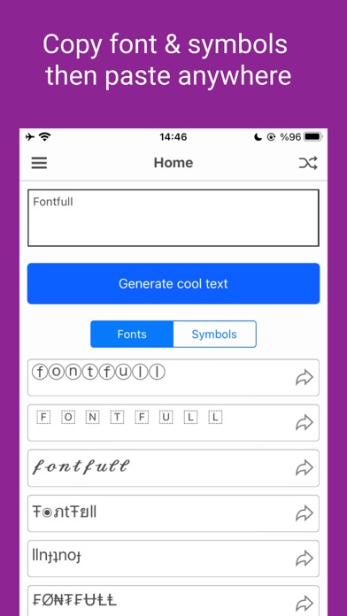 Font - Keyboard Fonta Typing screenshot 3