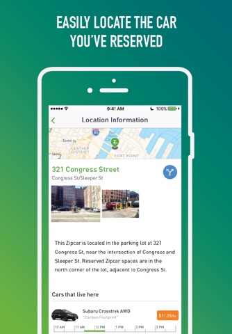 Zipcar: cars on-demand screenshot 2
