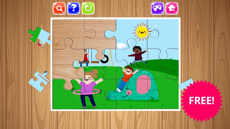 Funny Kids Jigsaw Puzzle For Preschool Toddlers screenshot-3