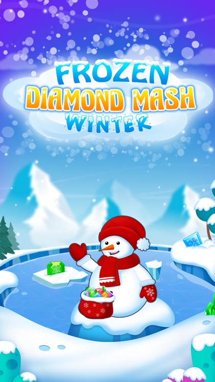 Frozen Diamond Mash: Winter Edition - Puzzle Game