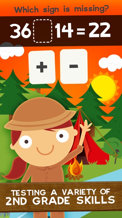 How to cancel & delete Animal Math Second Grade Math Games for Kids Maths from iphone & ipad 2