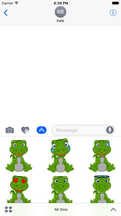 Mr Dino - Funny Stickersのスクリーンショット2 Mr Dino - Funny Stickersのスクリーンショット2