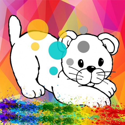 Game Coloring Zoo Animal For Kids Icon