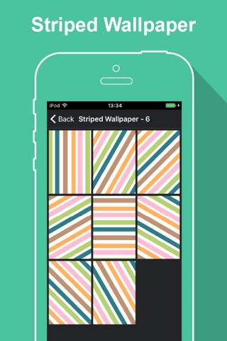Striped Background and HD Wallpaper screenshot 2