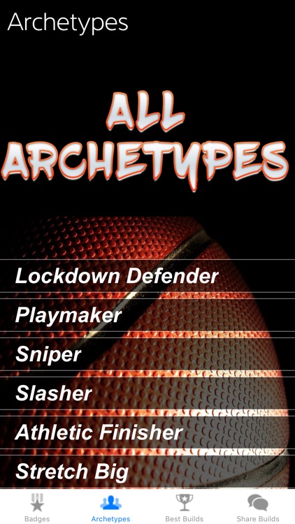 Badges and Archetypes for MyPlayer 2k screenshot-3