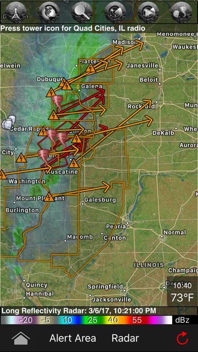 TornadoSpy+: Tornado Maps, Warnings and Alerts Screenshot 5