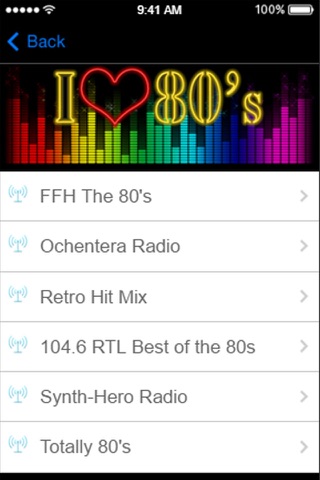 80s Music Radios screenshot 3