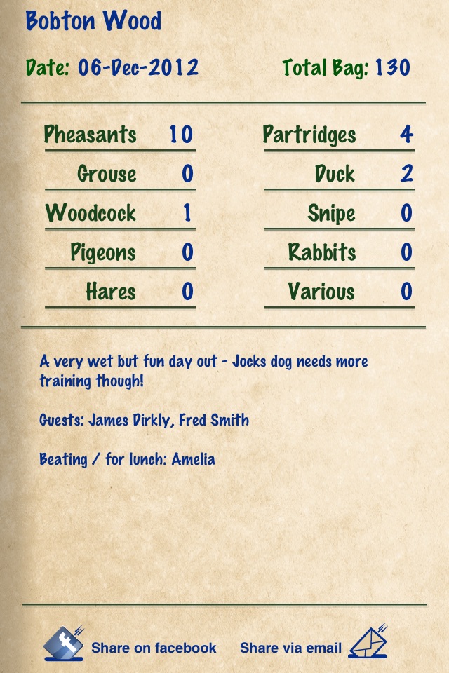 Game Book: Shot Counter screenshot 3