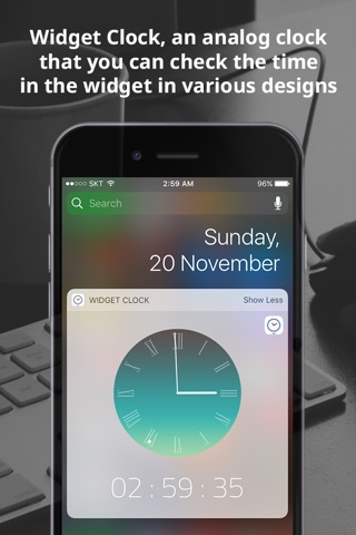 Widget Clock Lite screenshot 3