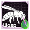 Color and Drawing Wasp For Toodle