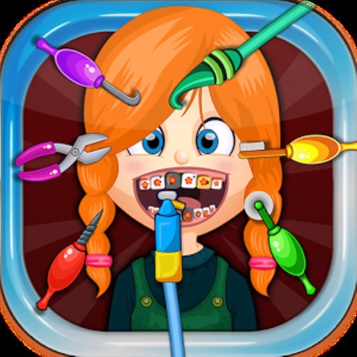 Naughty Girl At Dentist Icon