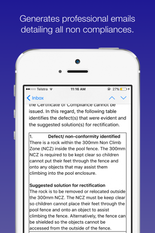 Pool Compliance Letter Generator - Limited screenshot 3
