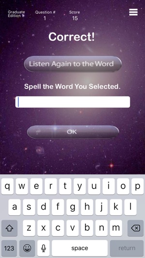 Comet The Spelling Game - Graduate(圖2)-速報App